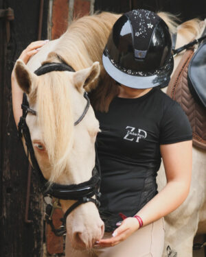 Funktionsshirt Cascada Glow Glitter Silver