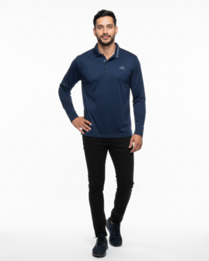 ZP- Man- Langarmshirt -Man Blue