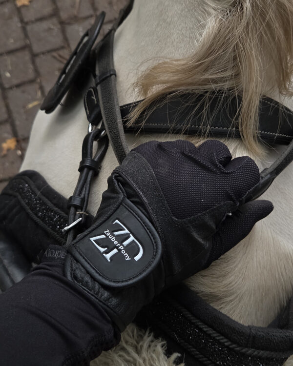 ZP Gloves "Black Glitter"