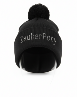 Beanie Black Zauberpony Beanie Winterzauber