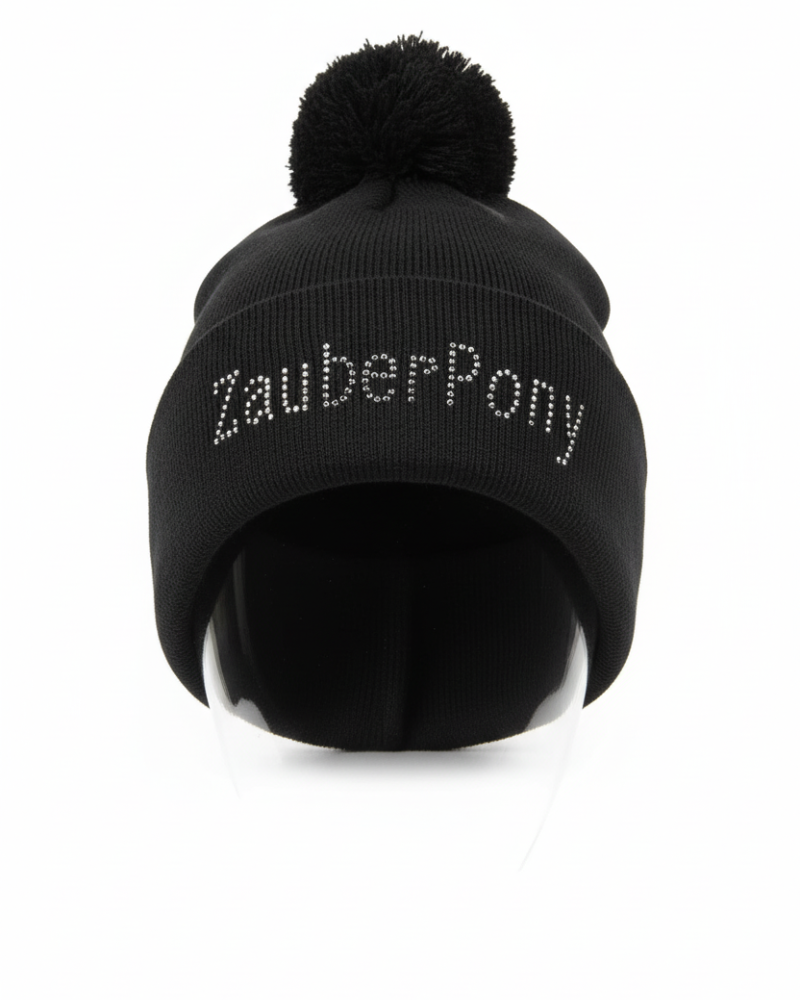 Beanie Black Zauberpony Beanie Winterzauber