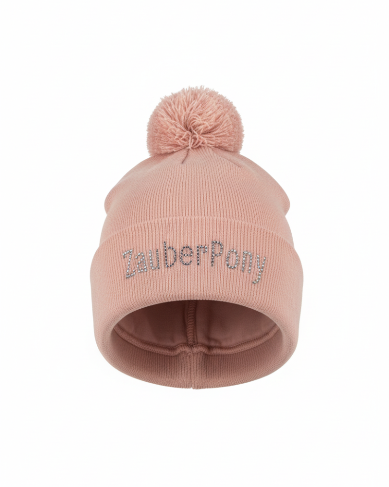 Beanie Rosa ZP Gloves "Black Glitter" EQUESTRIAN