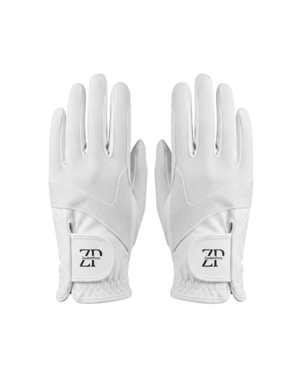 Riders 10 ZP Gloves "White Glitter"