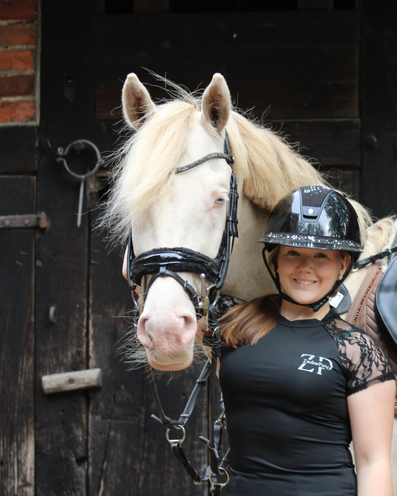 ZauberPony Kurzarmshirt " Fleur de Lou " – Bild 5