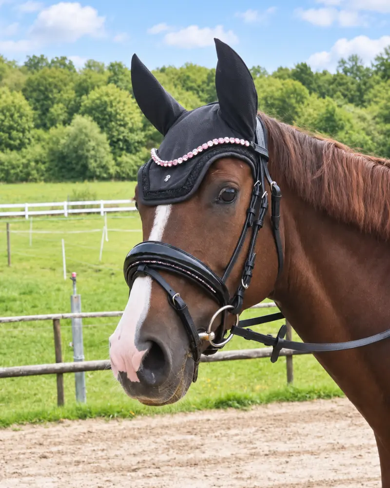ZP Velvet Fliegenhaube – Crystal Equestrian